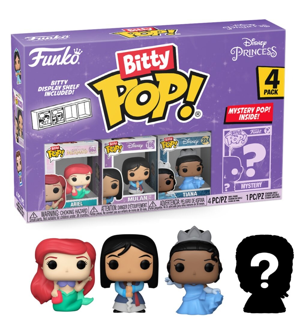Funko Bitty POP!, фигурки, принцессы Диснея Funko POP!
Funko Bitty POP!, фигурки, принцессы Диснея Funko POP!