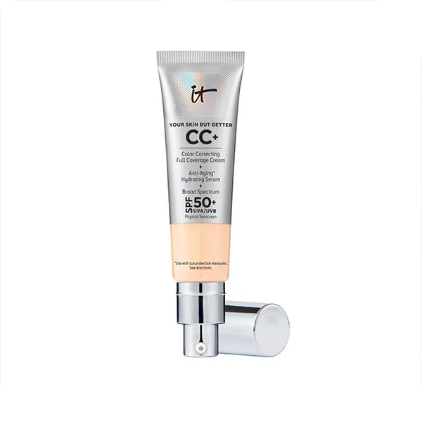 Основа под макияж с полным покрытием Cc+ Cream Full-Coverage Foundation With Spf 50+ It Cosmetics, цвет light
Основа под макияж с полным покрытием Cc+ Cream Full-Coverage Foundation With Spf 50+ It Cosmetics, цвет light