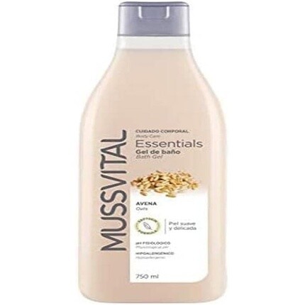 Mussvital Гель для душа Essentials Oat 750 мл
Mussvital Гель для душа Essentials Oat 750 мл