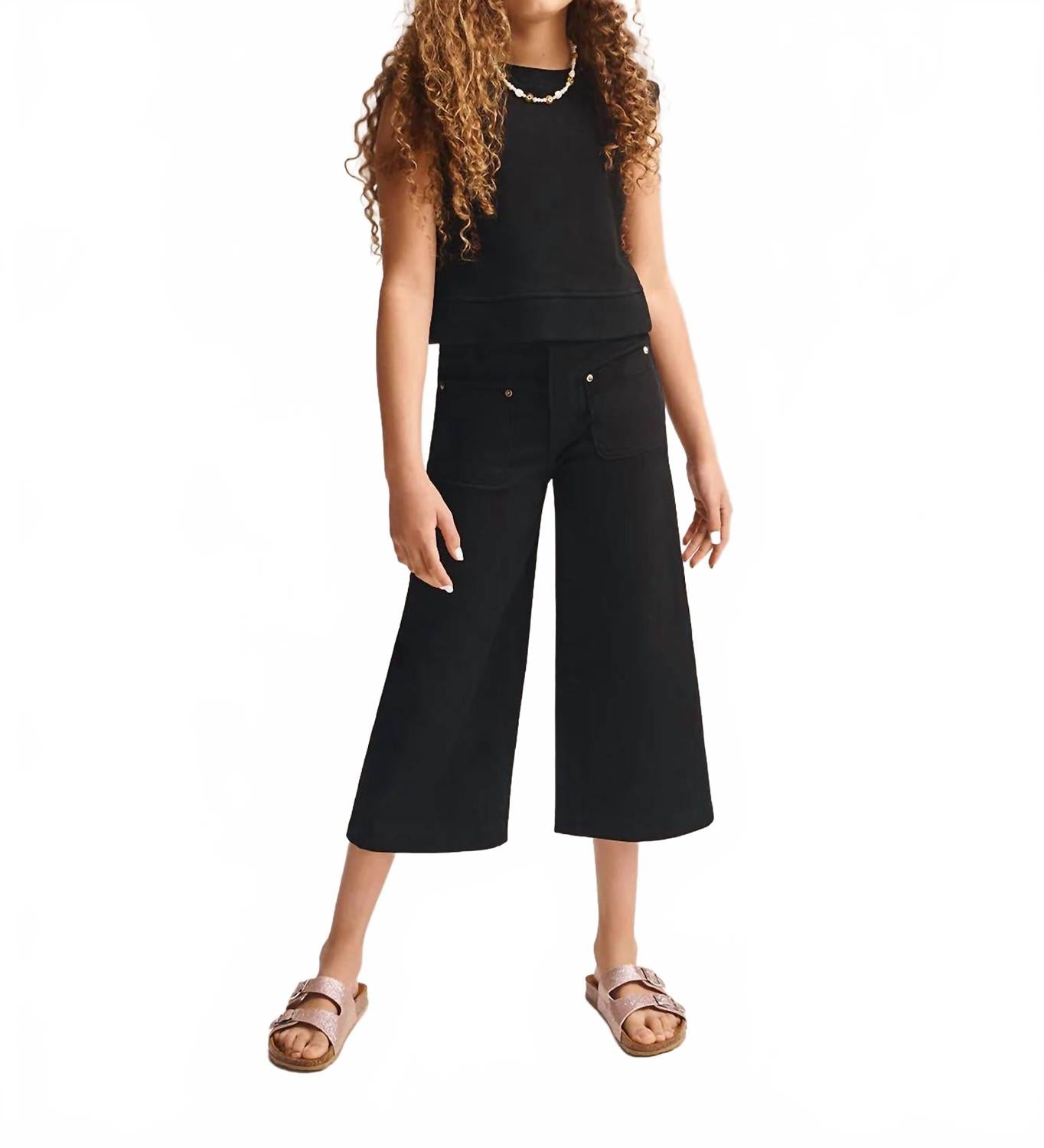 Tide Lily Джинсы с широкими штанинами в черном цвете DL1961 - Kids'
Tide Lily Джинсы с широкими штанинами в черном цвете DL1961 - Kids'