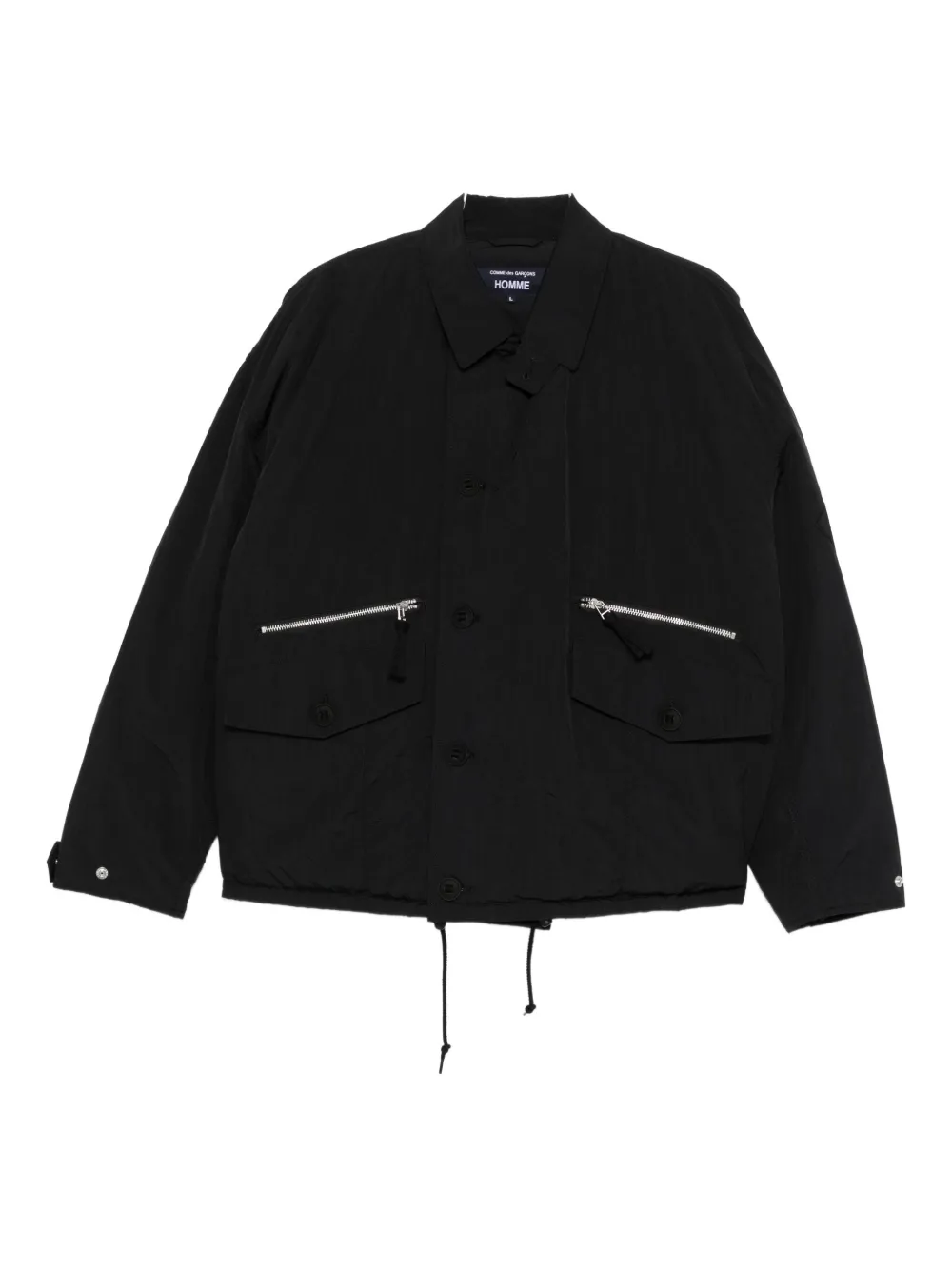 Пуховик с карманом на молнии Comme Des Garçons Homme, черный
Пуховик с карманом на молнии Comme Des Garçons Homme, черный