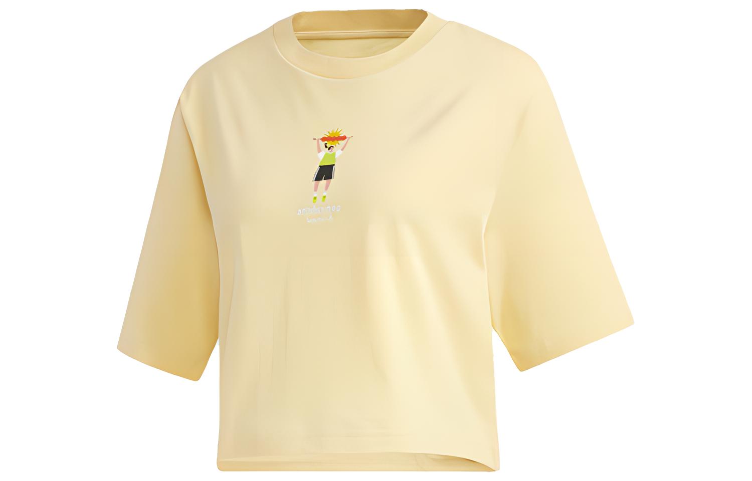 Футболка с рукавом реглан женская оранжево-желтая Adidas Neo
Футболка с рукавом реглан женская оранжево-желтая Adidas Neo