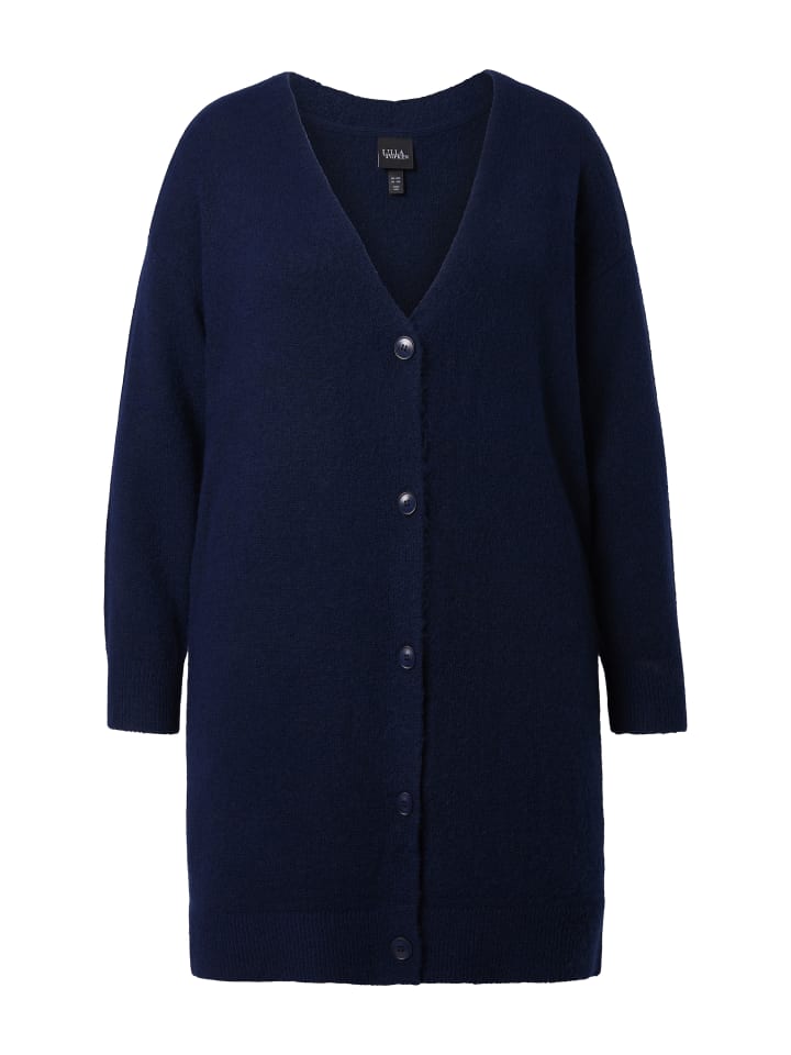 Кардиган чернильно-синего цвета Ulla Popken
Кардиган чернильно-синего цвета Ulla Popken