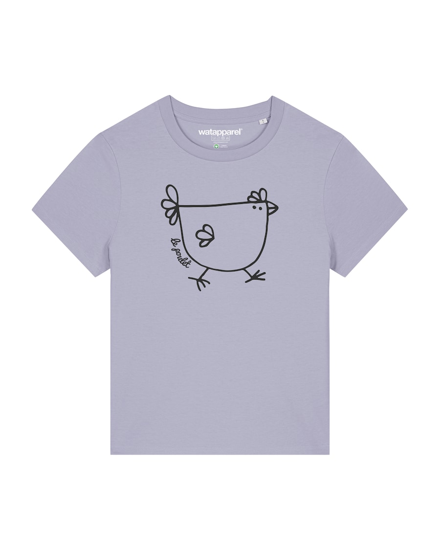 Рубашка Watapparel Le poulet - das Huhn, сиреневый
Рубашка Watapparel Le poulet - das Huhn, сиреневый