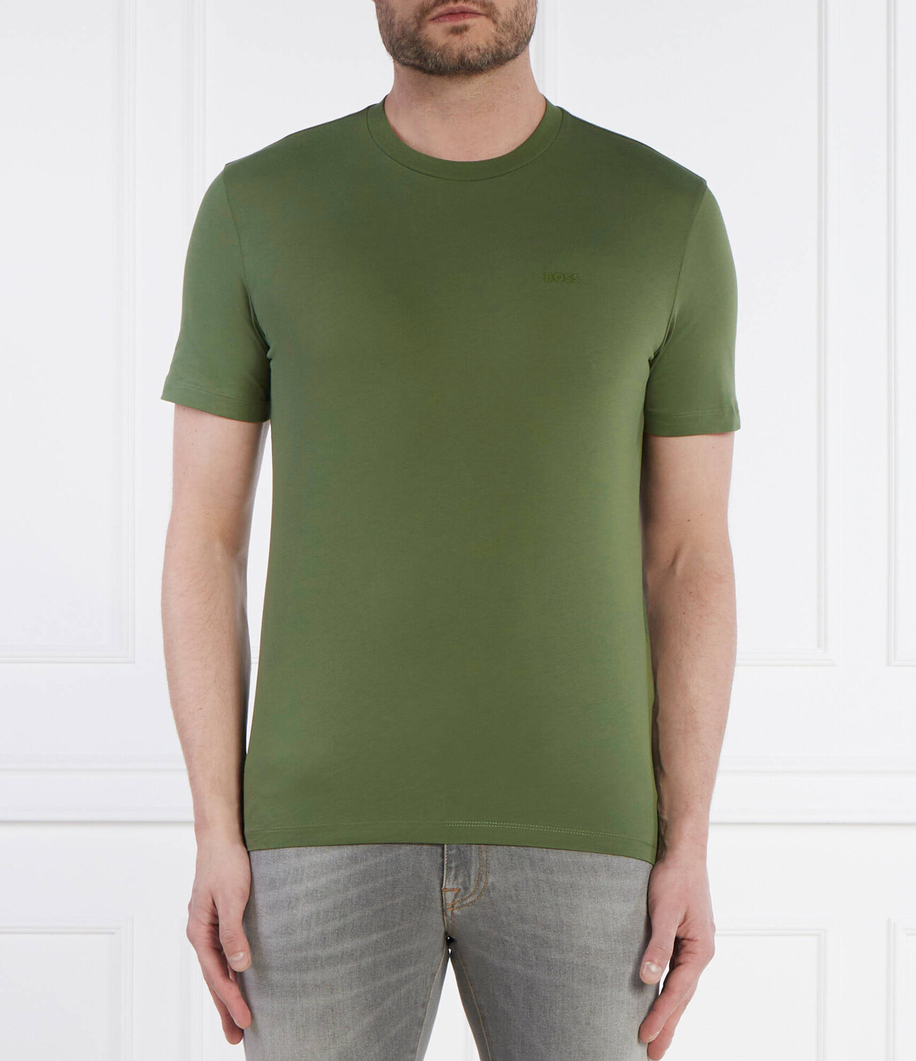 Футболка BOSS BLACK Thompson Regular Fit, зеленый
Футболка BOSS BLACK Thompson Regular Fit, зеленый