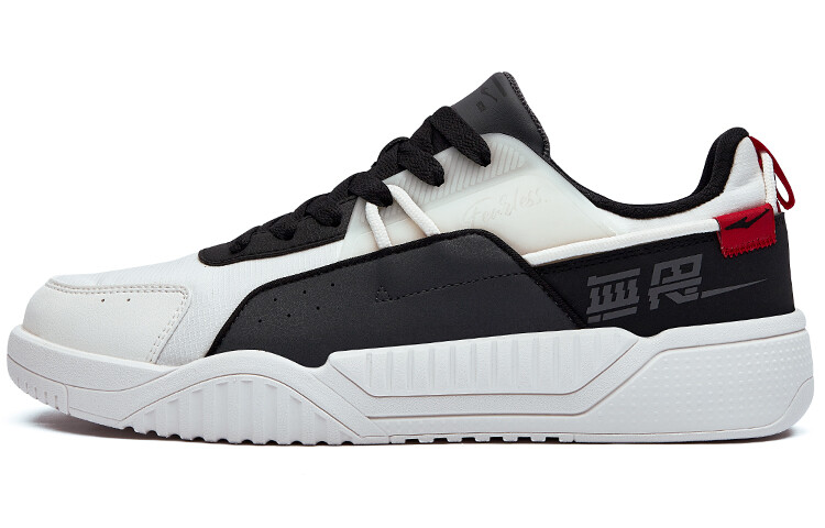 Кеды мужские, обувь для скейтбординга низкая слоновая кость/черный Erke
Кеды мужские, обувь для скейтбординга низкая слоновая кость/черный Erke