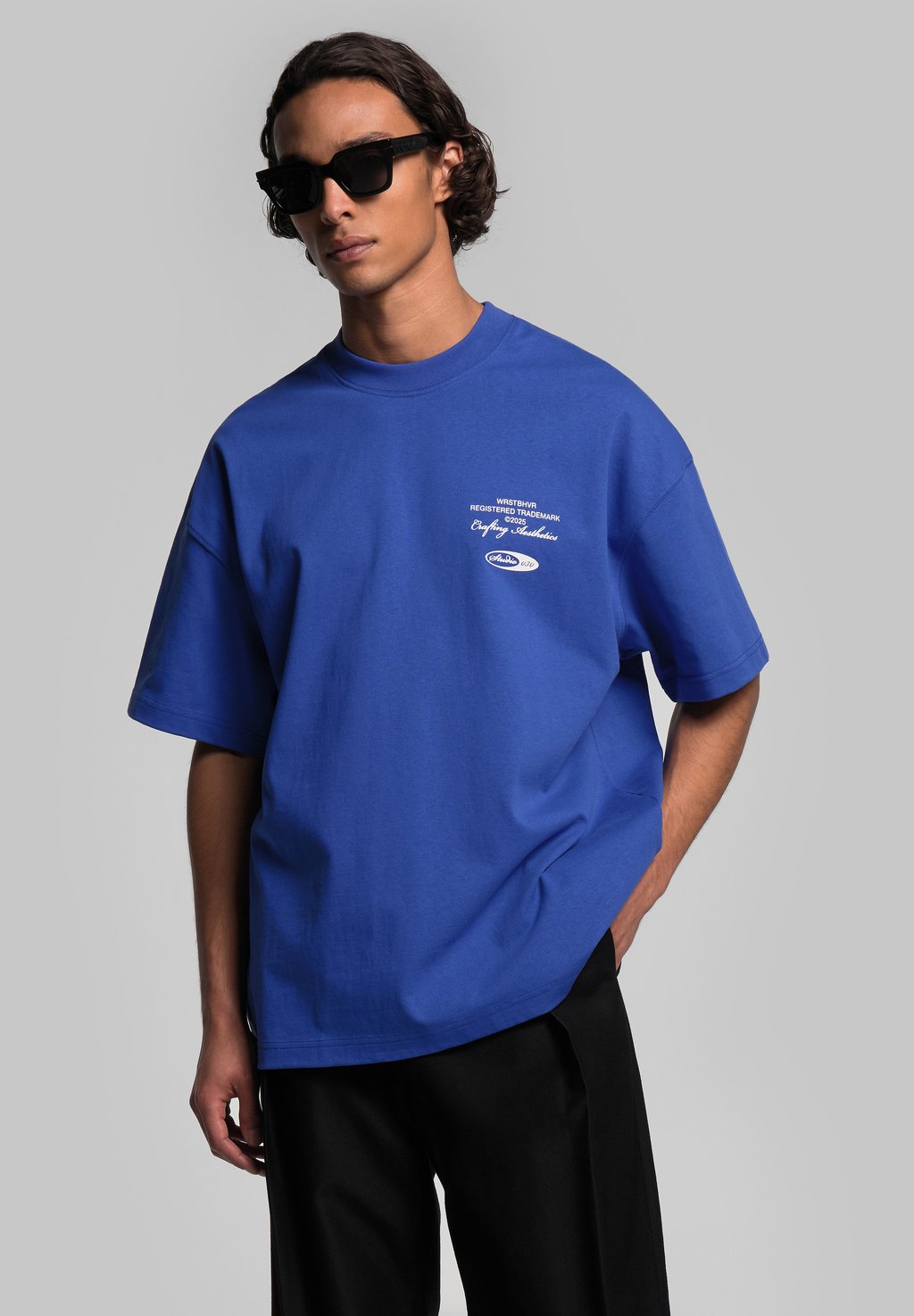 Футболка с принтом STUDIO V11 WRSTBHVR, синий
Футболка с принтом STUDIO V11 WRSTBHVR, синий