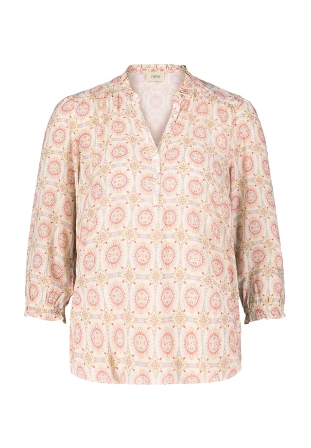 Блузка-Рубашка с разрезом на шее и рукавом 3/4 Cartoon, мультиколор
Блузка-Рубашка с разрезом на шее и рукавом 3/4 Cartoon, мультиколор