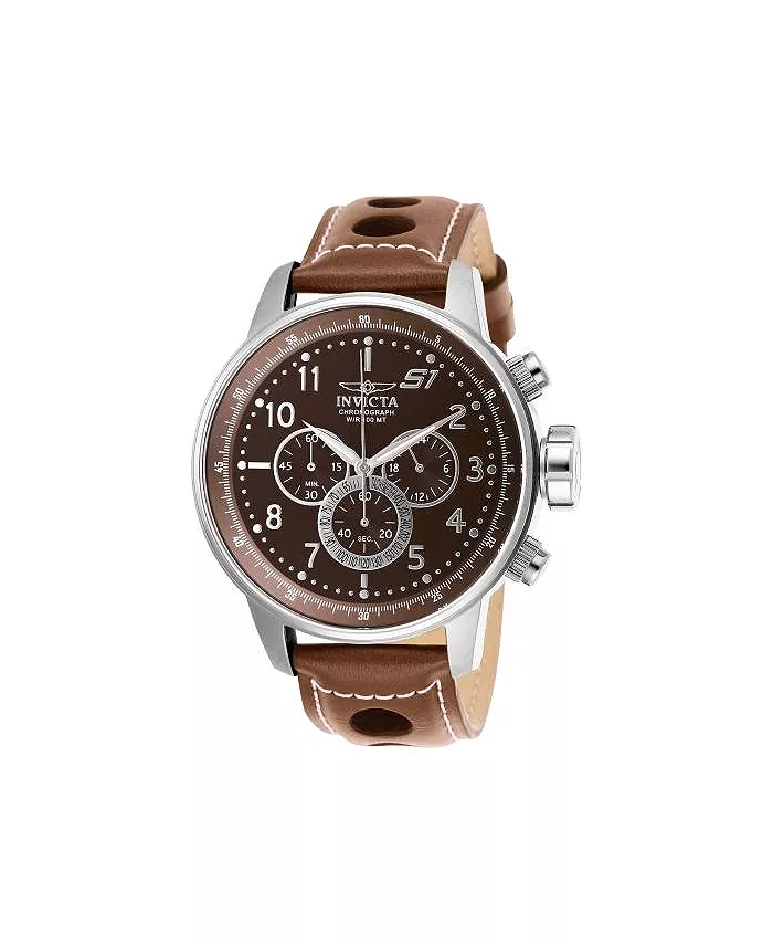 Мужские часы 25726 S1 Rally Quartz Chronograph с коричневым циферблатом Invicta, серебряный
Мужские часы 25726 S1 Rally Quartz Chronograph с коричневым циферблатом Invicta, серебряный