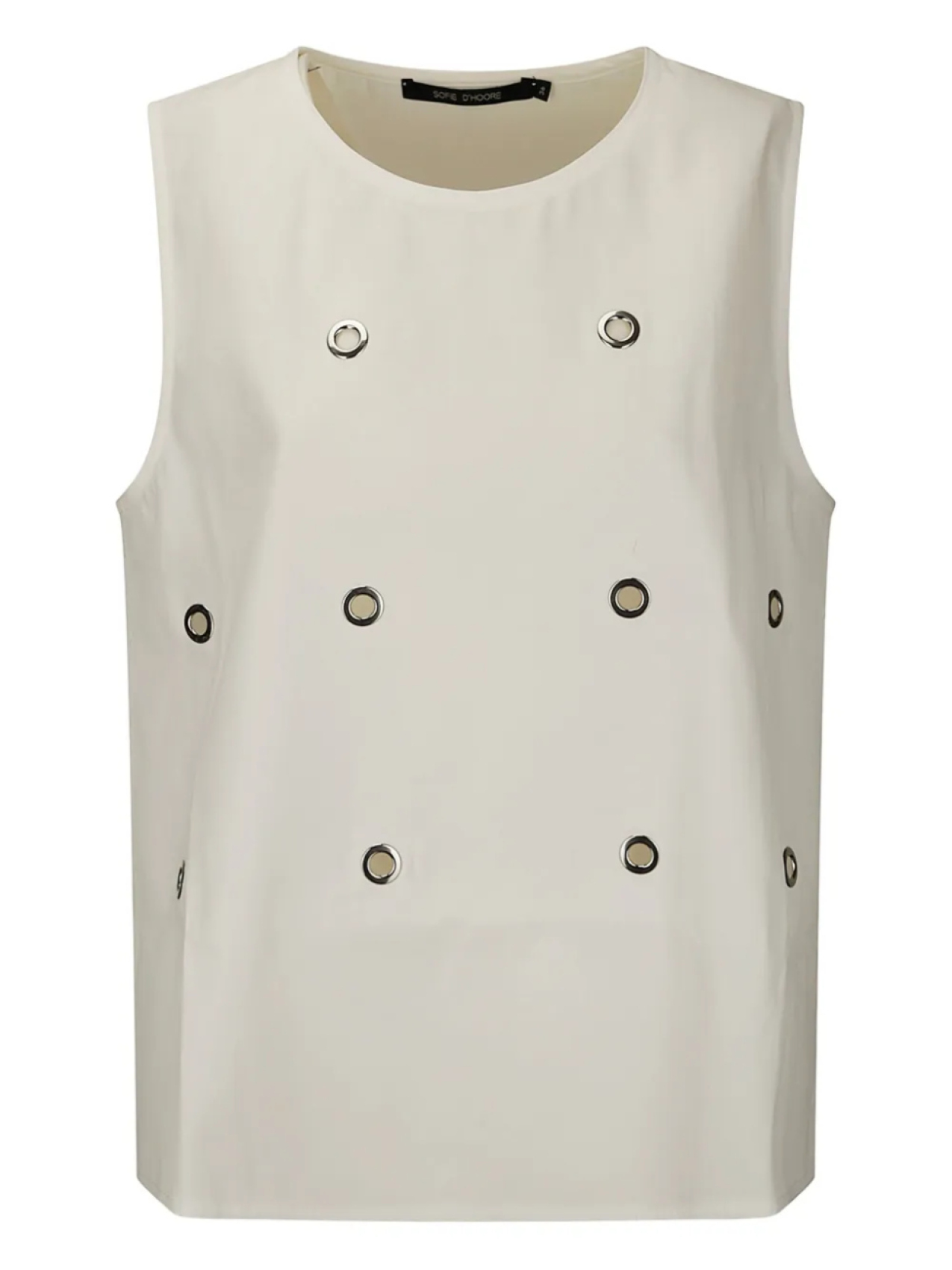 Топ с люверсами Sofie D'hoore, белый
Топ с люверсами Sofie D'hoore, белый