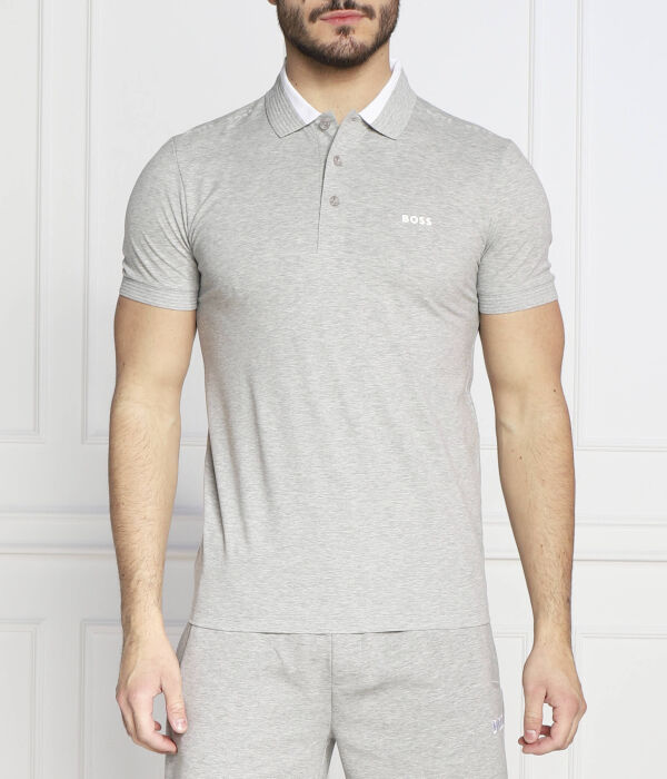 Футболка поло мужская Boss Green облегающего кроя, серый
Футболка поло мужская Boss Green облегающего кроя, серый