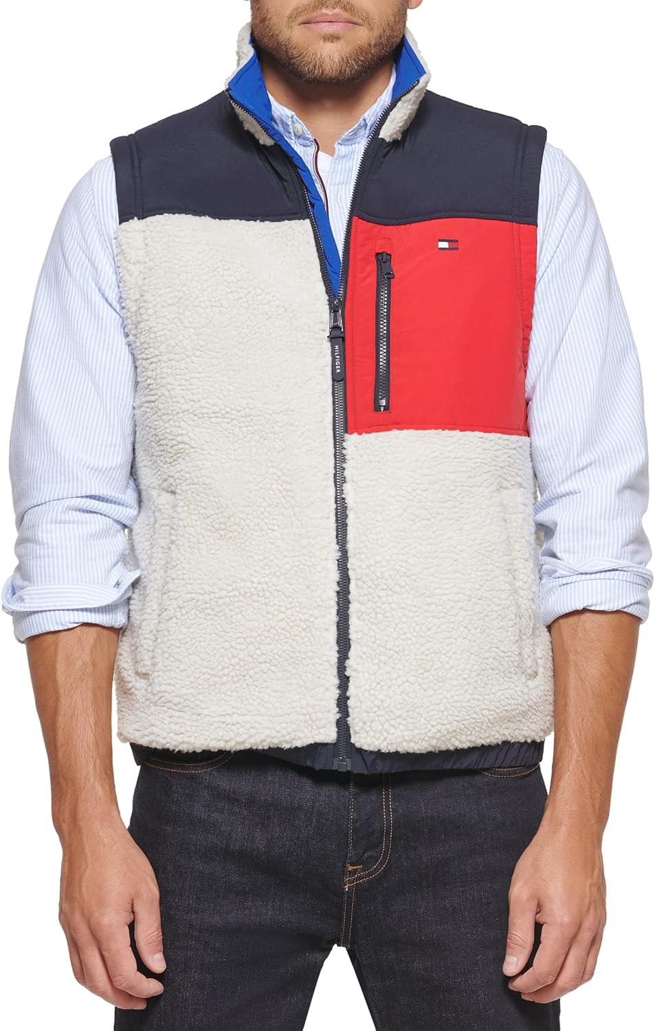 Мужская куртка Tommy Hilfiger Contrast Sherpa Stand Collar, Cream
Мужская куртка Tommy Hilfiger Contrast Sherpa Stand Collar, Cream