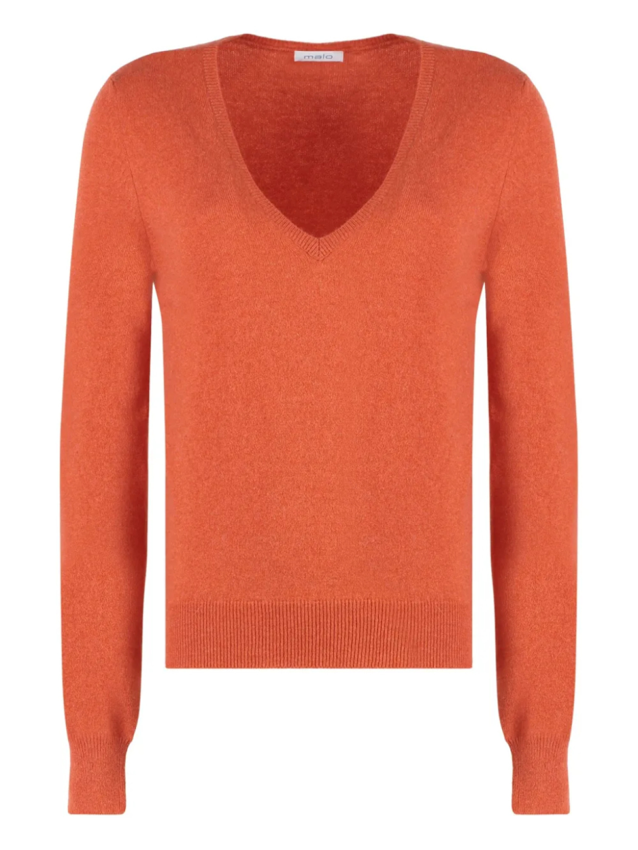 Джемпер из кашемира и шерсти Malo, оранжевый
Джемпер из кашемира и шерсти Malo, оранжевый
