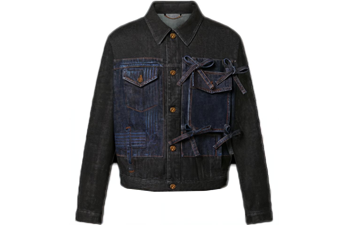 Мужская джинсовая куртка Louis Vuitton, черный
Мужская джинсовая куртка Louis Vuitton, черный