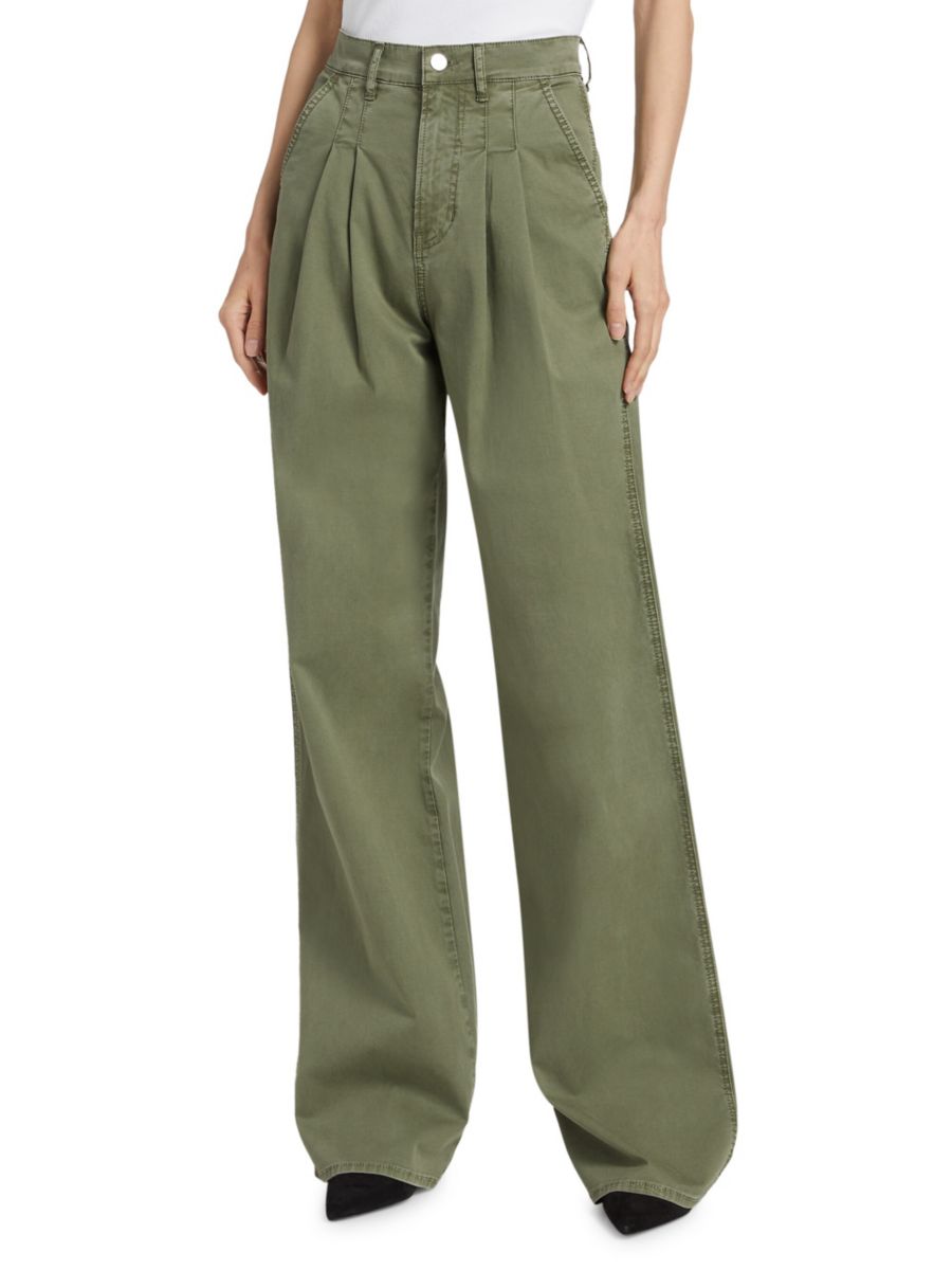 Джинсы Mia с плиссировкой и широкими штанинами Veronica Beard, цвет Stone Army
Джинсы Mia с плиссировкой и широкими штанинами Veronica Beard, цвет Stone Army