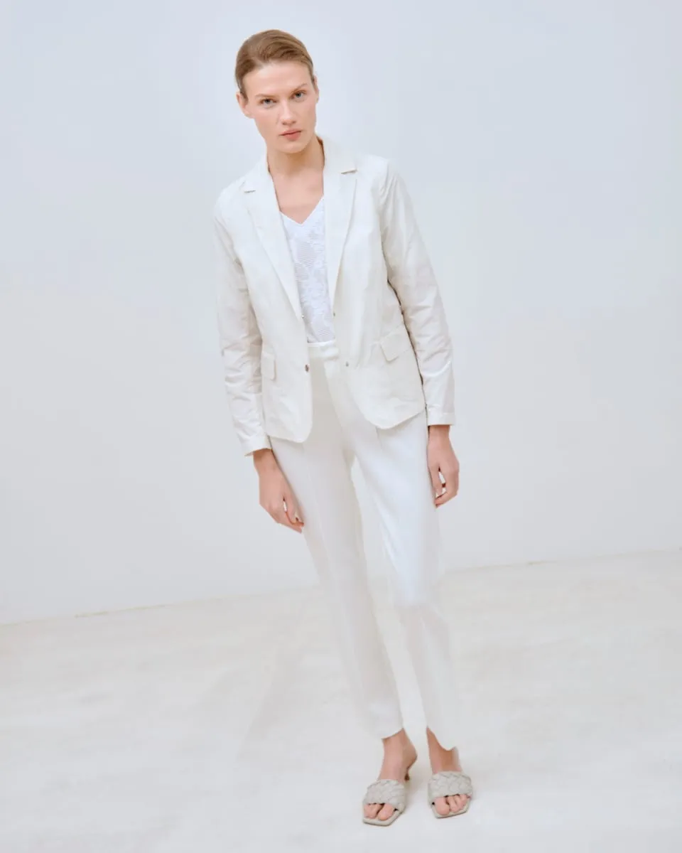 Женская парка с клапанами и кнопками Lasserre, белый
Женская парка с клапанами и кнопками Lasserre, белый