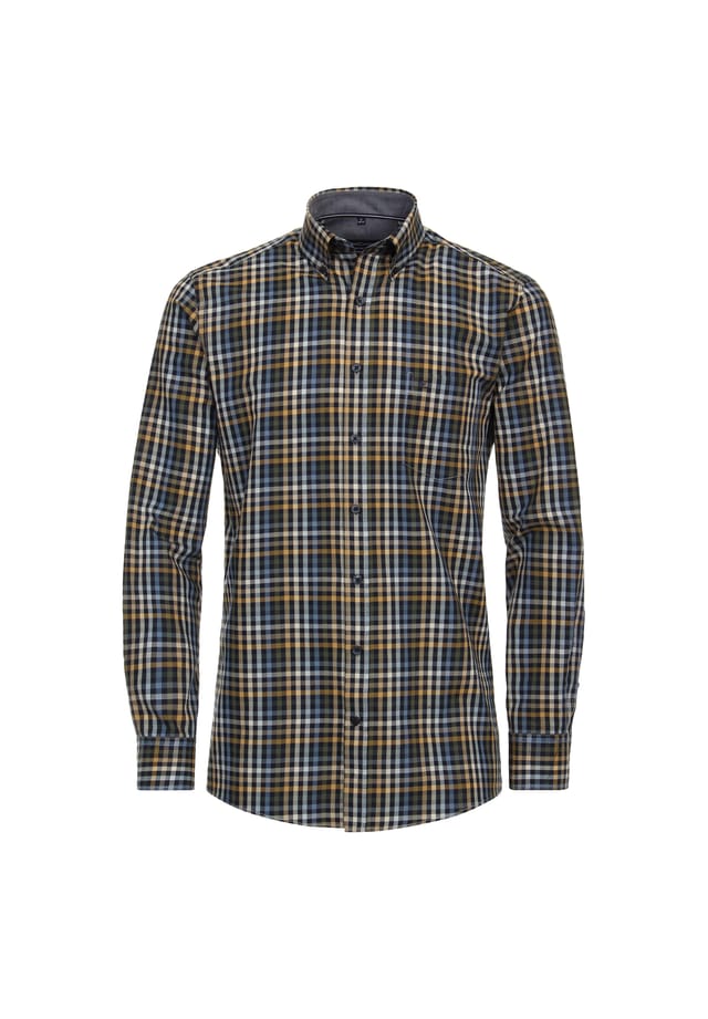 Рубашка свободного кроя в клетку Casamoda, бежевый
Рубашка свободного кроя в клетку Casamoda, бежевый