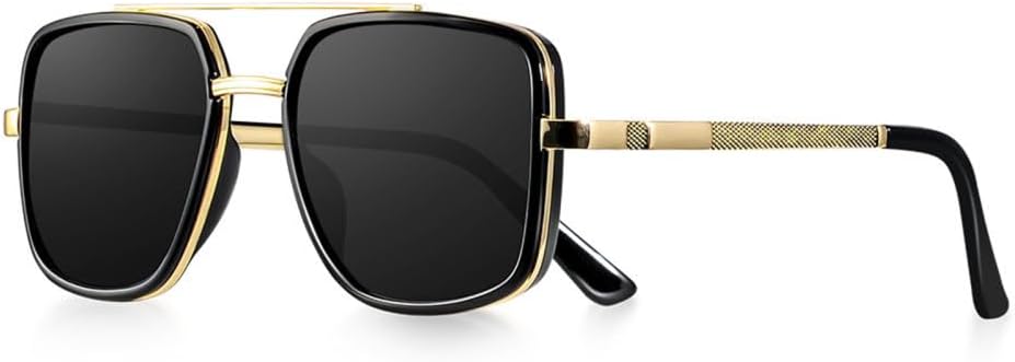 Солнцезащитные очки LVTFCO для мужчин, модные солнцезащитные очки для женщин, с металлическим декором, женские и мужские, с защитой от УФ-излучения UV400, C2 Gold Black
Солнцезащитные очки LVTFCO для мужчин, модные солнцезащитные очки для женщин, с металлическим декором, женские и мужские, с защитой от УФ-излучения UV400, C2 Gold Black