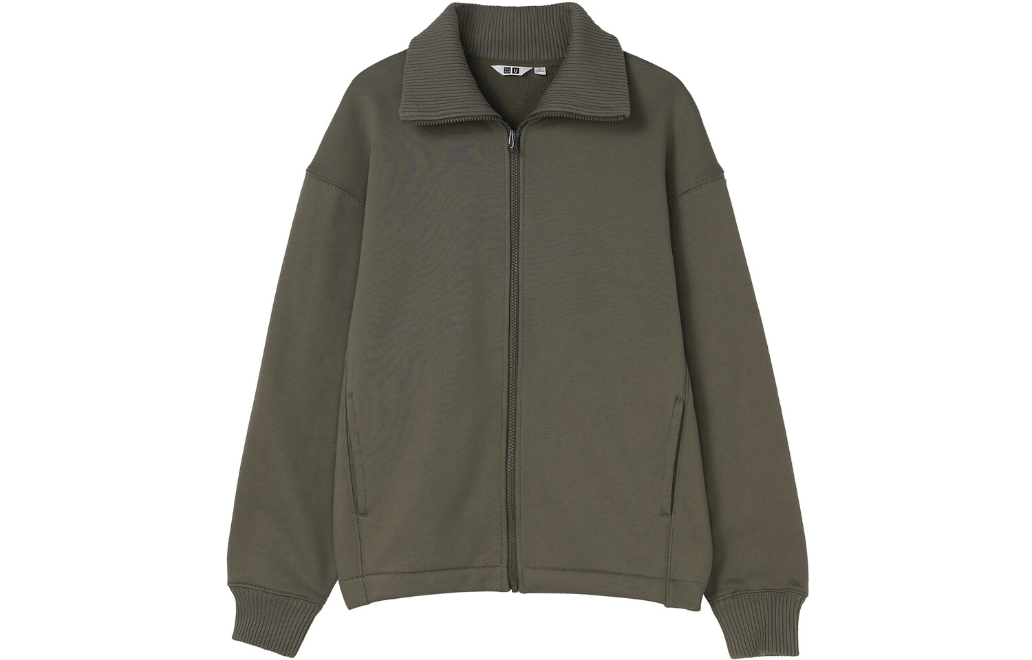 Спортивная куртка Uniqlo U с ворсом и подкладкой, 33 хаки 
Спортивная куртка Uniqlo U с ворсом и подкладкой, 33 хаки