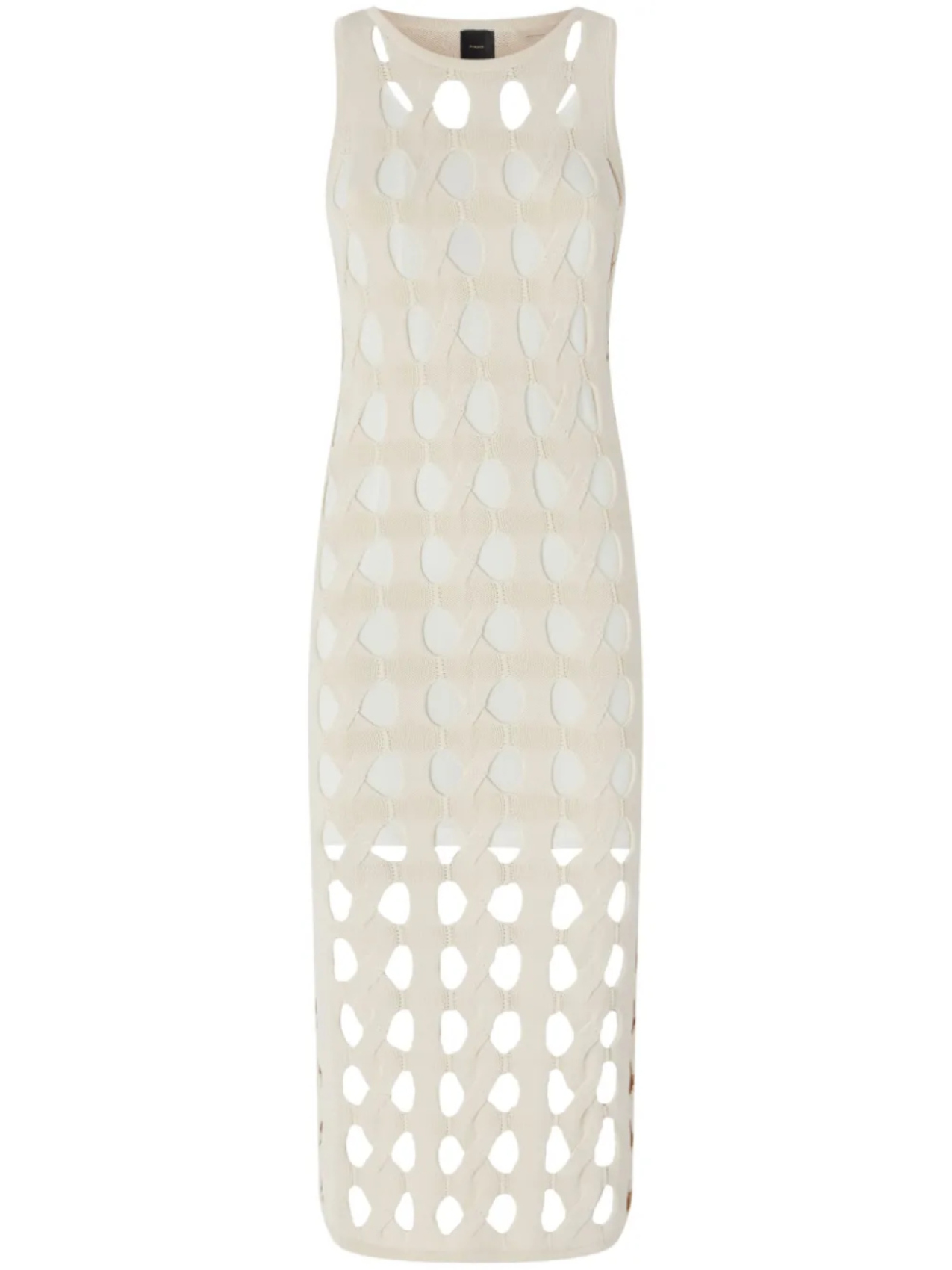 PINKO длинное платье с вырезами, белый
PINKO длинное платье с вырезами, белый
