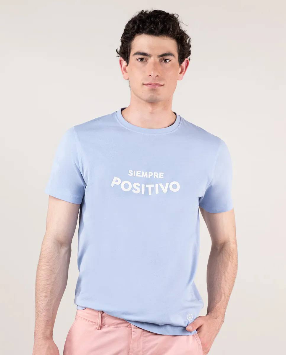 Мужская футболка с короткими рукавами и надписью спереди El Ganso, синий
Мужская футболка с короткими рукавами и надписью спереди El Ganso, синий