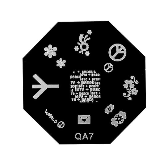 Штемпельная пластина с узорами КА №7, AllePaznokcie
Штемпельная пластина с узорами КА №7, AllePaznokcie