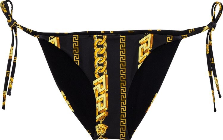 Бикини Versace Chain Pinstripe Bikini Bottoms 'Black/Gold', черный
Бикини Versace Chain Pinstripe Bikini Bottoms 'Black/Gold', черный