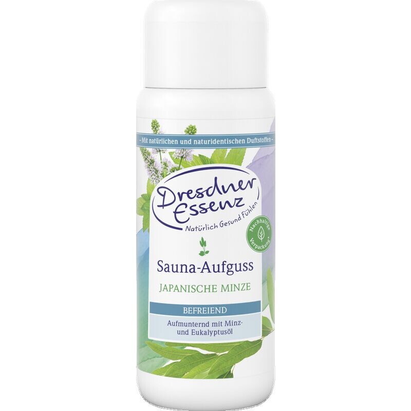 Настой японской мяты для сауны Dresdner Essenz, 250 ml
Настой японской мяты для сауны Dresdner Essenz, 250 ml