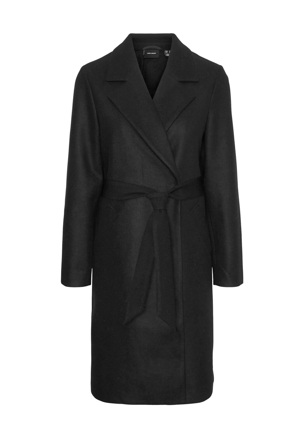 Пальто-блейзер, воротник с лацканами, пояс-завязка, женский VERO MODA, черный
Пальто-блейзер, воротник с лацканами, пояс-завязка, женский VERO MODA, черный