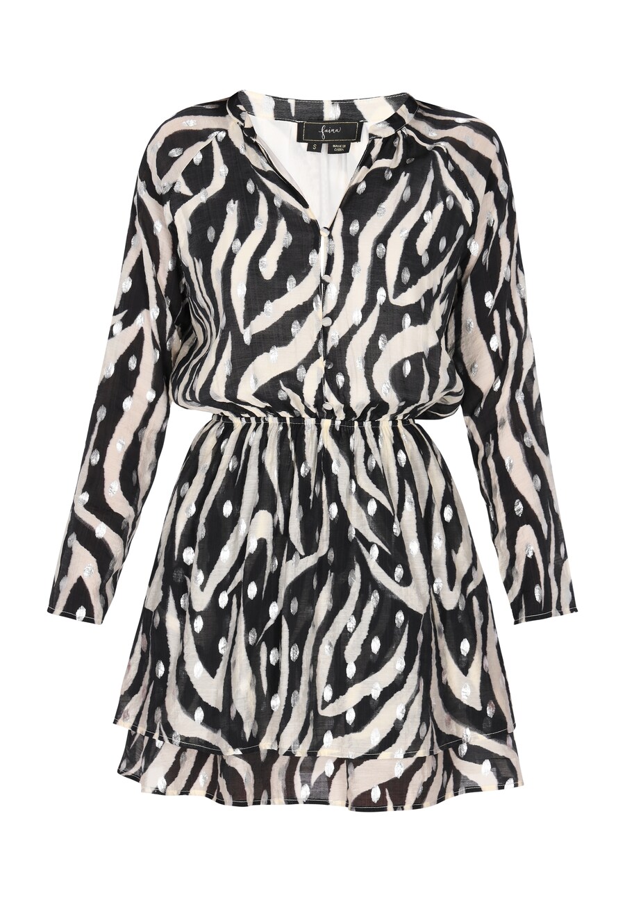 Платье-рубашка faina, черный
Платье-рубашка faina, черный