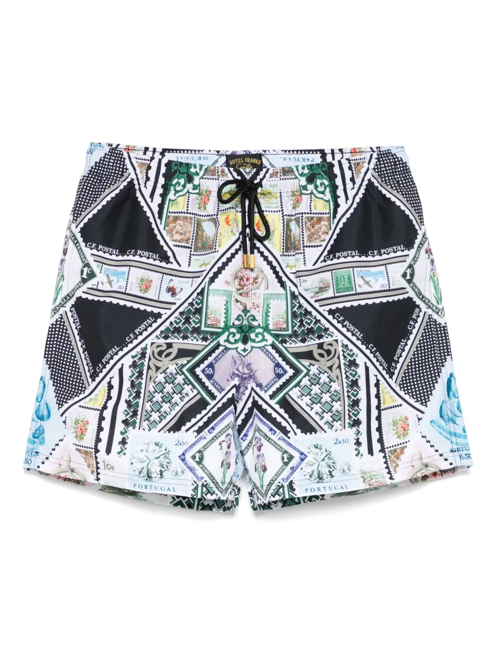 Плавки-шорты с графичным принтом Camilla, черный
Плавки-шорты с графичным принтом Camilla, черный