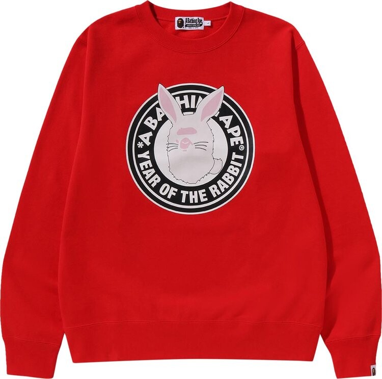 Толстовка BAPE Year Of The Rabbit Crewneck M 'Red', красный
Толстовка BAPE Year Of The Rabbit Crewneck M 'Red', красный