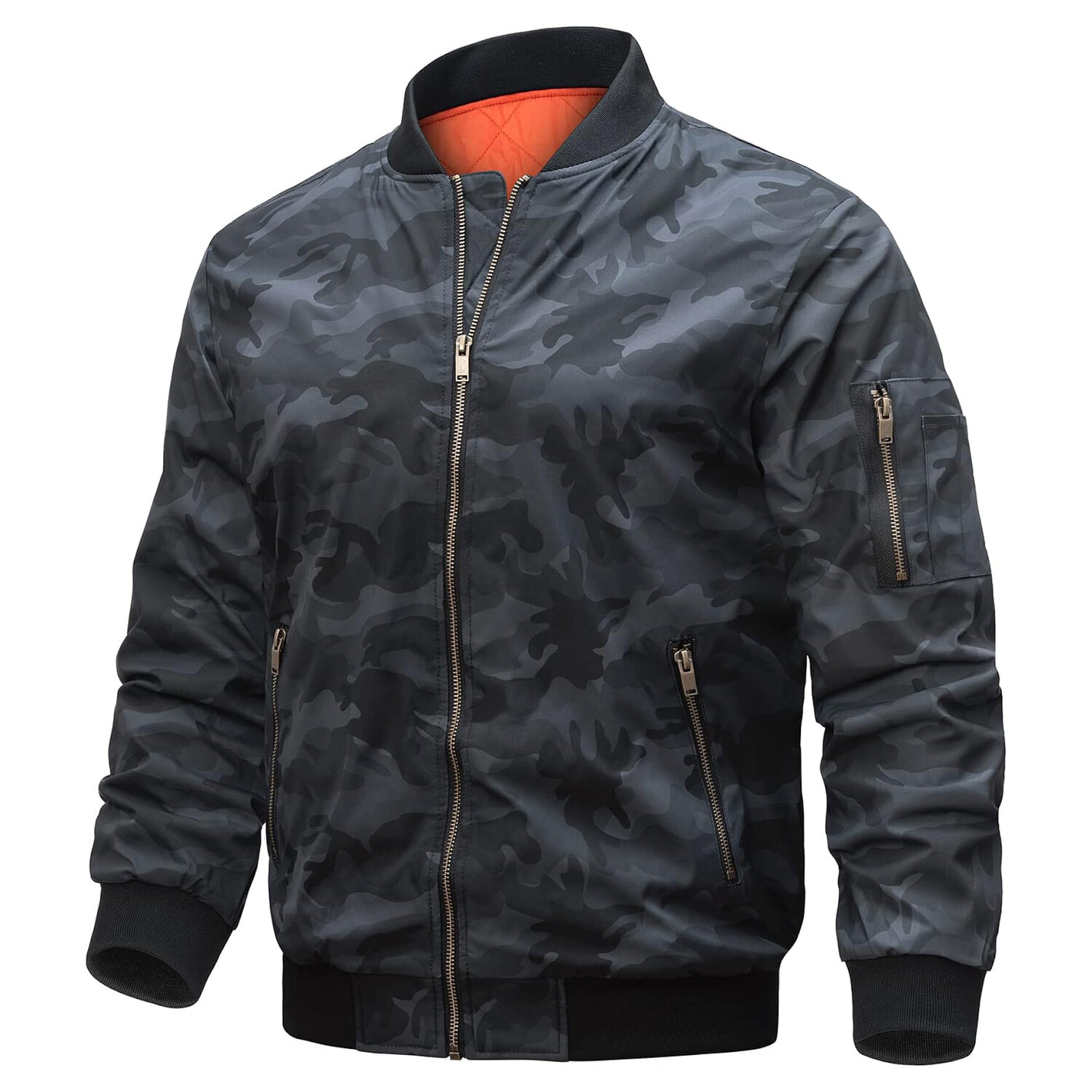 Куртка-бомбер Tacvasen Full Zip Winter Warm Padded Color, черный
Куртка-бомбер Tacvasen Full Zip Winter Warm Padded Color, черный