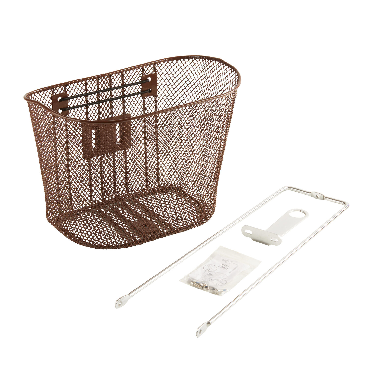 Корзина велосипедная передняя Elops 520 8 литров коричневая, коричневый
Корзина велосипедная передняя Elops 520 8 литров коричневая, коричневый