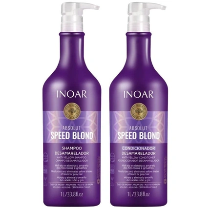 Набор Absolut Speed Blond 1 литр Inoar
Набор Absolut Speed Blond 1 литр Inoar