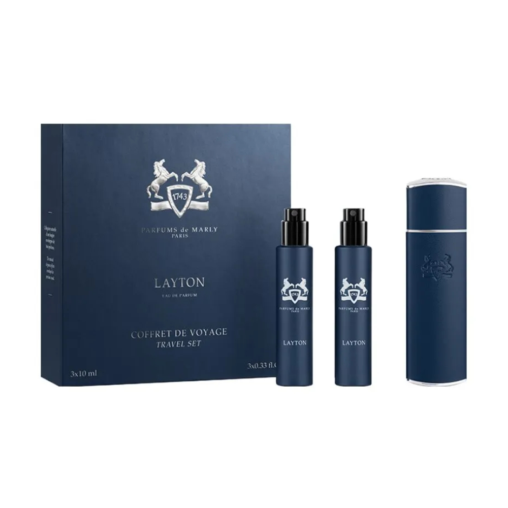 Набор сменных блоков с кейсом Parfums de Marly Layton Travel, 3 предмета
Набор сменных блоков с кейсом Parfums de Marly Layton Travel, 3 предмета