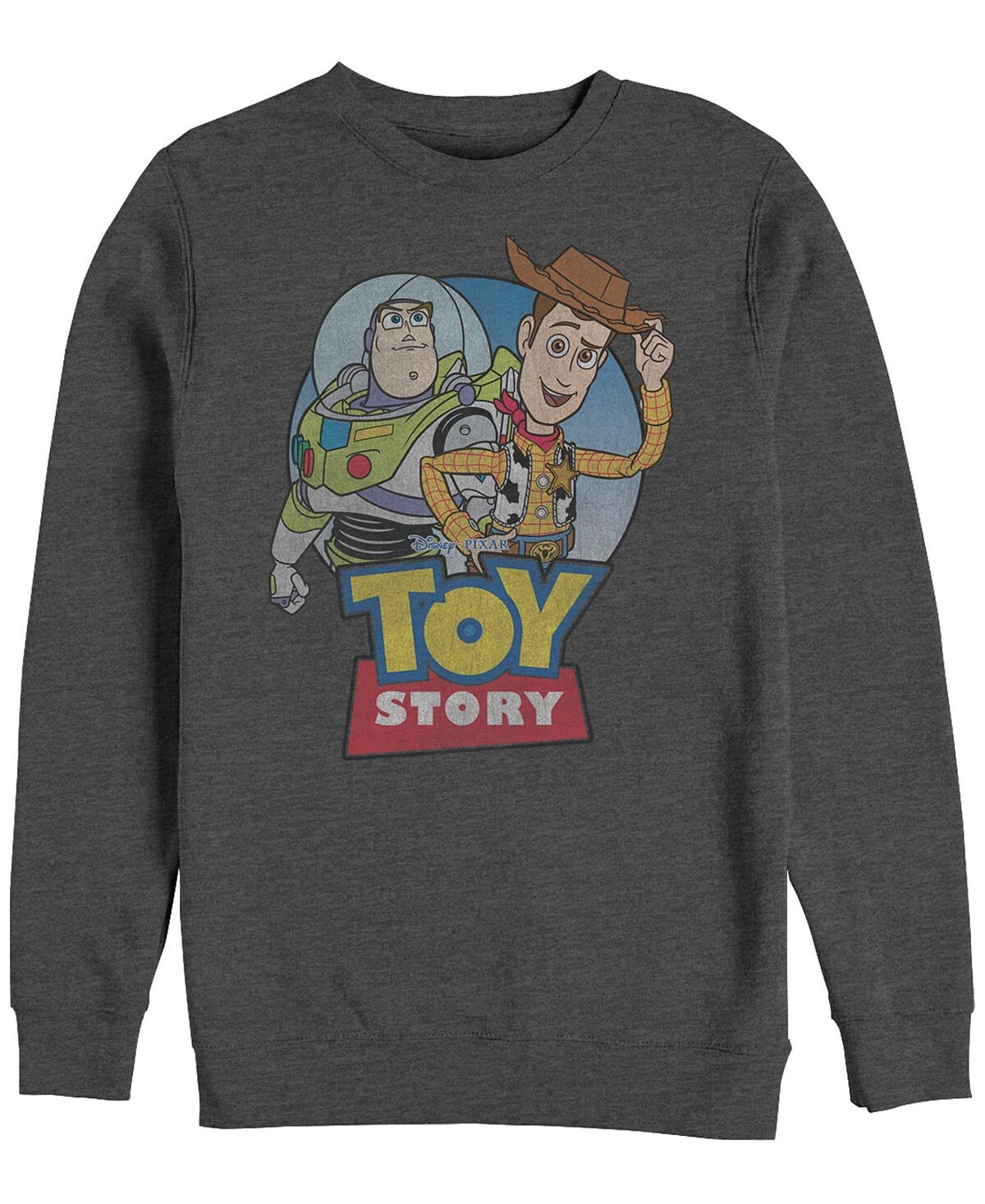 Мужская история игрушек buzz and woody buddies disney pixar, флис с круглым вырезом Fifth Sun, темно-серый
Мужская история игрушек buzz and woody buddies disney pixar, флис с круглым вырезом Fifth Sun, темно-серый