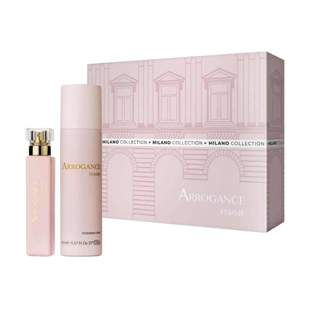 Набор подарочный Arrogance Femme, 2 предмета
Набор подарочный Arrogance Femme, 2 предмета