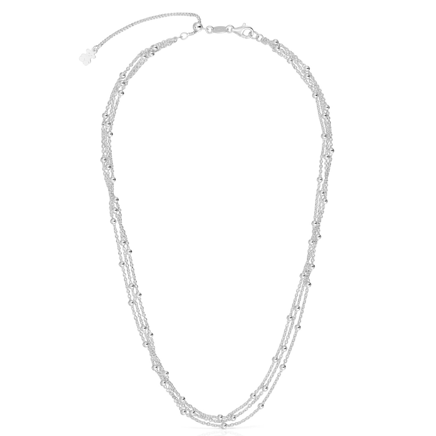 Колье Tous Basics Triple, серебро
Колье Tous Basics Triple, серебро