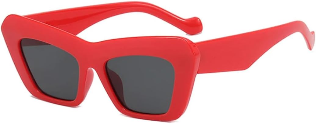 Винтажные солнцезащитные очки для женщин и мужчин, «кошачий глаз», в толстой оправе, модные женские ретро-очки для путешествий, защита от УФ-излучения UV400 VVTWSSW, Red Gray
Винтажные солнцезащитные очки для женщин и мужчин, «кошачий глаз», в толстой оправе, модные женские ретро-очки для путешествий, защита от УФ-излучения UV400 VVTWSSW, Red Gray