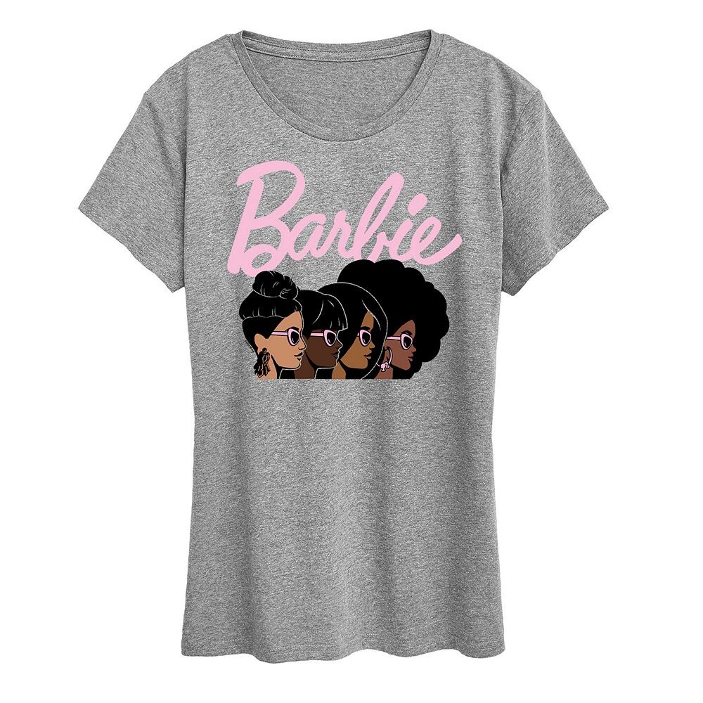 Женская черная футболка с логотипом Barbie History Month и графическим рисунком, цвет Heather Gray
Женская черная футболка с логотипом Barbie History Month и графическим рисунком, цвет Heather Gray