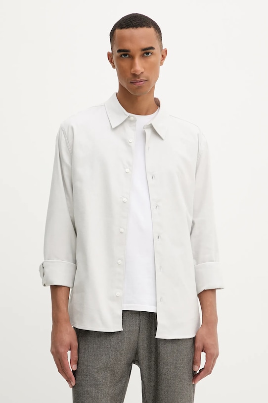 Хлопковая рубашка Calvin Klein, серый
Хлопковая рубашка Calvin Klein, серый