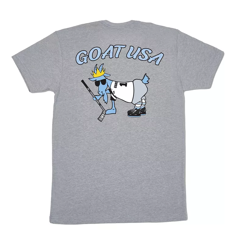 Хоккейная футболка GOAT USA, серый
Хоккейная футболка GOAT USA, серый