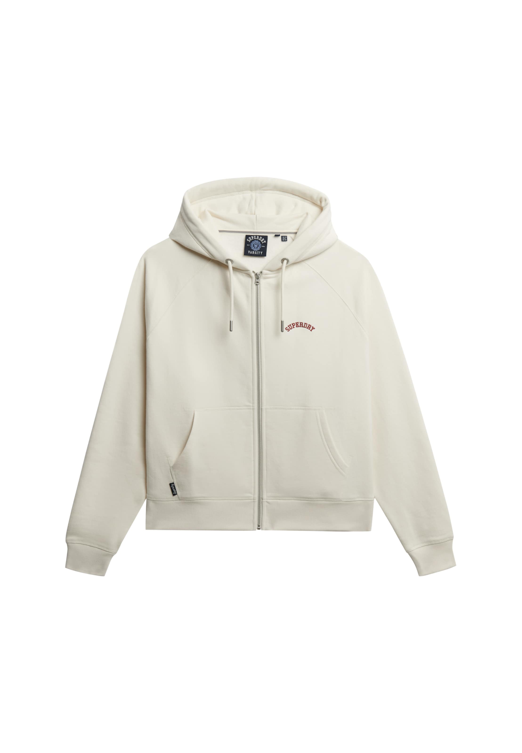 Superdry & Co Толстовка с молнией 'Essential' в белом цвете
Superdry & Co Толстовка с молнией 'Essential' в белом цвете