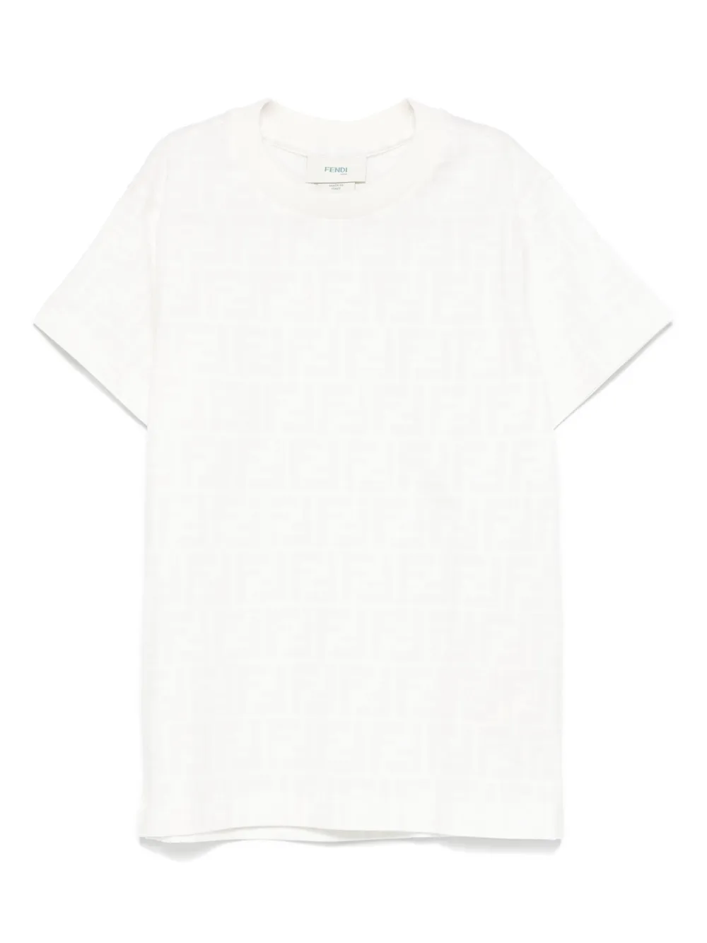 Футболка с узором FF FENDI KIDS, белый
Футболка с узором FF FENDI KIDS, белый