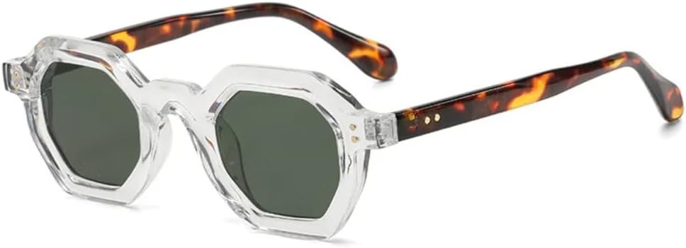 Солнцезащитные очки для мужчин и женщин - защита UV400 - маленькая оправа с заклепками, линзы конфетных цветов, для занятий спортом на открытом воздухе и вождения DSVIGF, Clear Dark Green
Солнцезащитные очки для мужчин и женщин - защита UV400 - маленькая оправа с заклепками, линзы конфетных цветов, для занятий спортом на открытом воздухе и вождения DSVIGF, Clear Dark Green