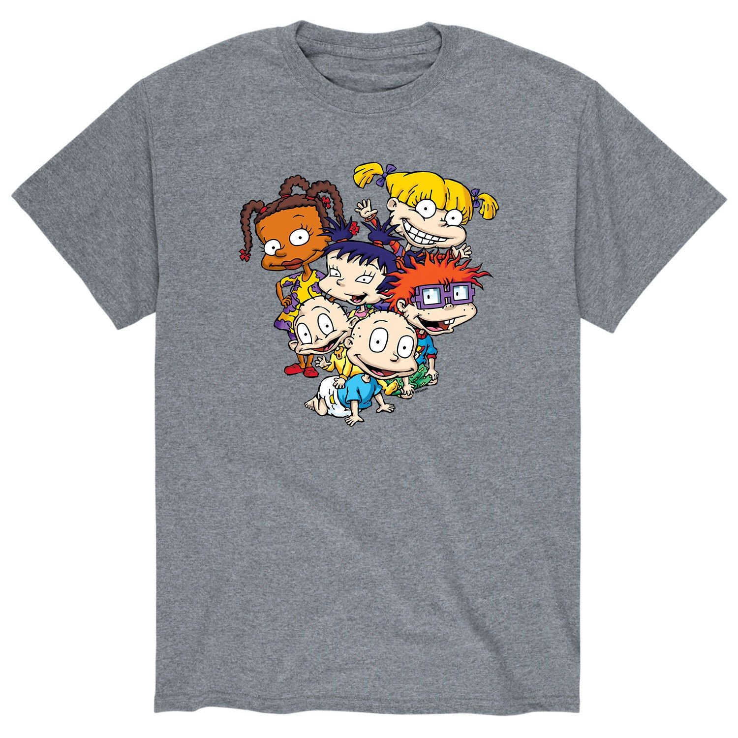 Мужская футболка Rugrats Group Licensed Character
Мужская футболка Rugrats Group Licensed Character
