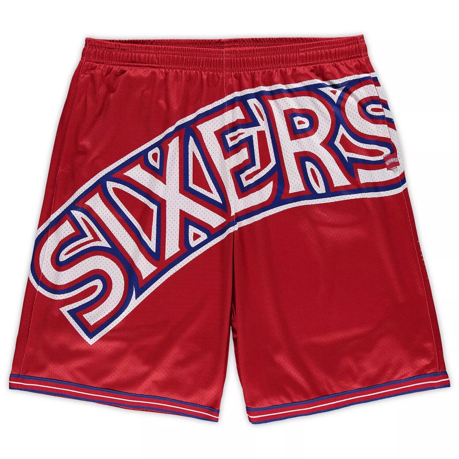 Мужские шорты Mitchell & Ness Red Philadelphia 76ers Big & Tall Hardwood Classics Big Face 2.0
Мужские шорты Mitchell & Ness Red Philadelphia 76ers Big & Tall Hardwood Classics Big Face 2.0