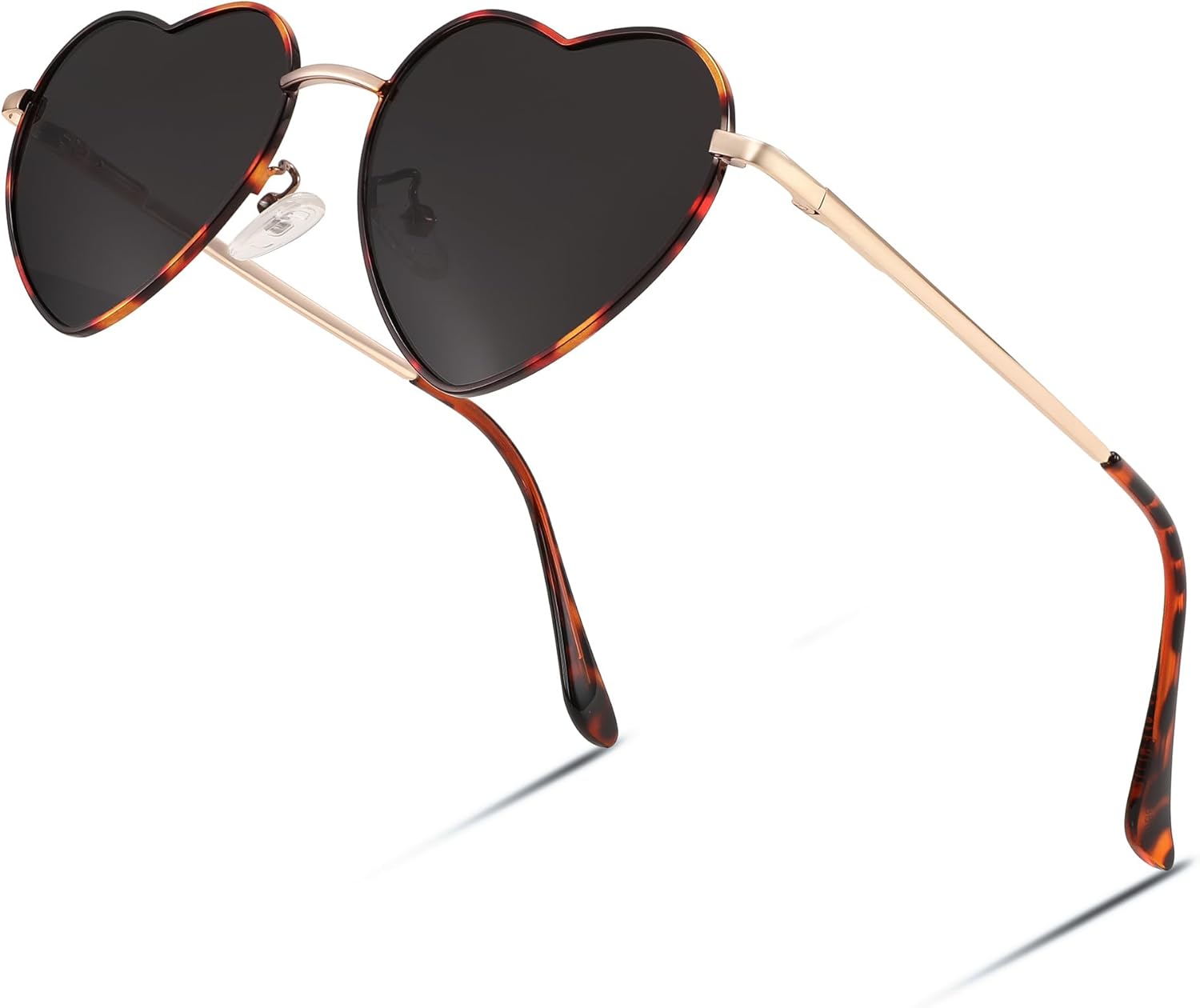 Поляризованные солнцезащитные очки FEISEDY в форме сердца, для женщин и мужчин, металлическая оправа, милые очки с защитой UV400, модель B2375, 012 Gold Frame/Dark Brown Lens
Поляризованные солнцезащитные очки FEISEDY в форме сердца, для женщин и мужчин, металлическая оправа, милые очки с защитой UV400, модель B2375, 012 Gold Frame/Dark Brown Lens