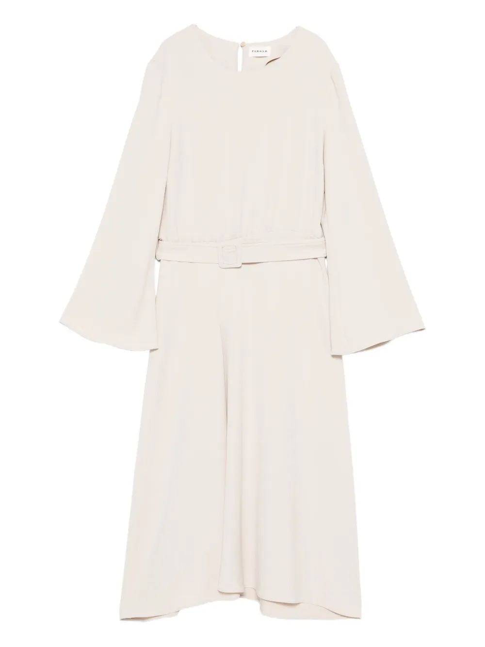 Платье миди расклешенного кроя с поясом P.A.R.O.S.H., нейтральный
Платье миди расклешенного кроя с поясом P.A.R.O.S.H., нейтральный